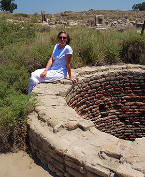 Ритуальный колодец, вода которого способствовала плодородию - на территории древнего города Бубастис